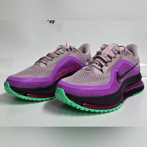 Nike Air Zoom Pegasus Premium Flyknit Purple II0602-500 Women's Sz 11.5 Mens 10 - Picture 5 of 13